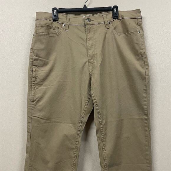 Signature by Levi Strauss Men's Beige Athletic Pants W38 L30 - Picture 3 of 8